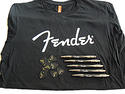 Win Fender T-shirts, pens and picks