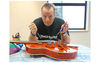 Our fledgling luthier Next stop The Grestch Custom Shop