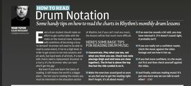 Rhythm drum notation guide