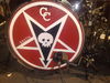 Derek's 'small' kick drum up close