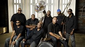 Drum with The Soul Rebels at Stanton Moore drum camp