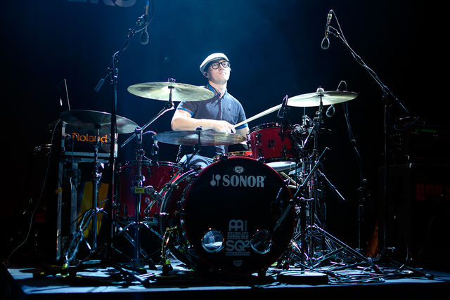 Drum kits of the pros: Ryan Jenkinson Ryan at the kit