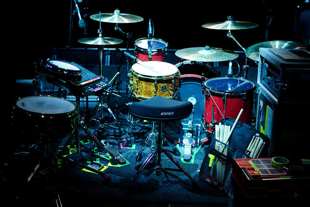 Drum kits of the pros: Ryan Jenkinson Reverend & The Makers drummer's hybrid setup