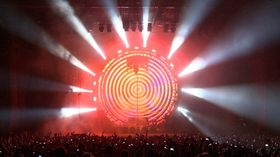 In Pictures: Tommy Lee's Motley Crue drum rollercoaster