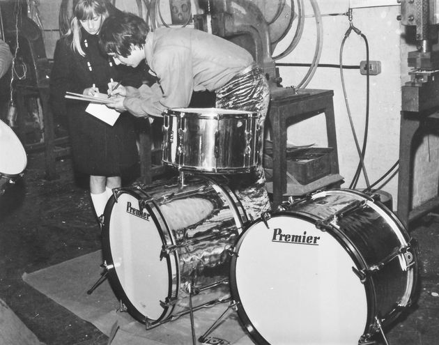 Behind the scenes at Premier with Keith Moon