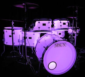 In Pictures: Spaun LED Drum Kit