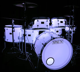 In Pictures: Spaun LED Drum Kit