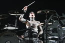 In Pictures: Travis Barker live with Blink-182