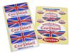 Cozy promo stickers ((Gavin Roberts))