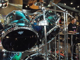 Musikmesse 2012: In Pictures: Premier Nicko McBrain kits