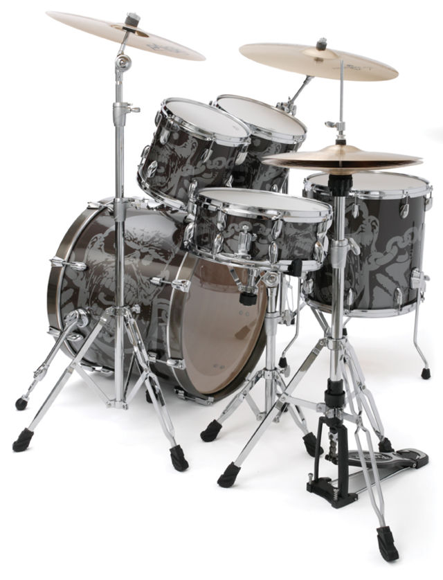 First look: Premier Iron Maiden drum kit