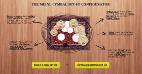 Meinl announces Soundcheck cymbal set-up configurator