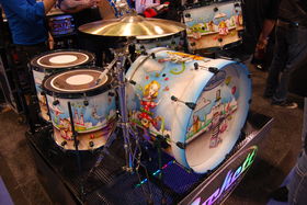 NAMM 2013: Eye-popping drum finishes from the show floor