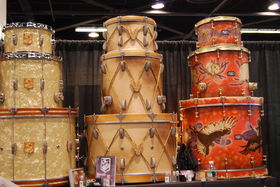 NAMM 2013: Eye-popping drum finishes from the show floor