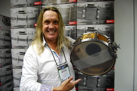 Nicko McBrain celebrates 20 years with Premier Drums