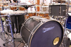 NAMM 2013: Close up with Nicko McBrain and Premier's One Series snares