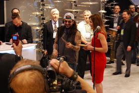 NAMM 2013 In Pictures: Sabian Cymbal Vote winners