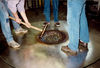 In Pictures: World's largest cymbal surfaces blank