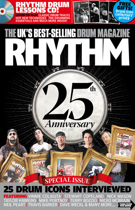 Rhythm 25th anniversary cover