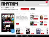 Get free issues of Rhythm today!