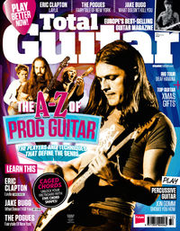 Total Guitar 248 on sale now: The A-Z Of Prog Guitar