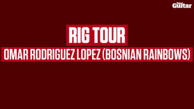 VIDEO : Tour d'horizon du matos guitare avec Omar Rodríguez-López du groupe Bosnian Rainbows (TG243)