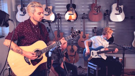 VIDEO: Biffy Clyro perform acoustic version of Opposite at Takamine Showroom