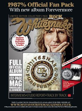 Classic Rock Presents: Whitesnake – new album Fan Pack