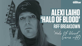 VIDEO: Alexi Laiho plays riffs from Children Of Bodom's new album 'Halo Of Blood' (TG242)