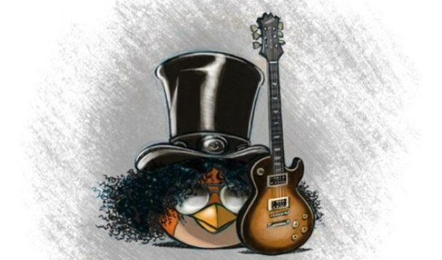 Slash. Guitars. Angry Birds.