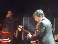 Michael J. Fox plays 'Johnny B. Goode' live