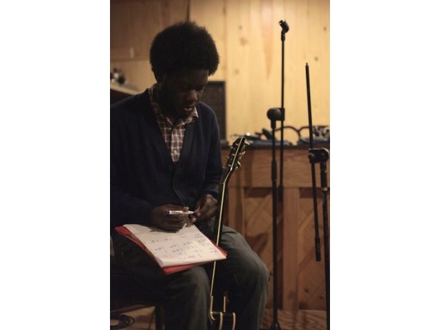 Michael writing chords