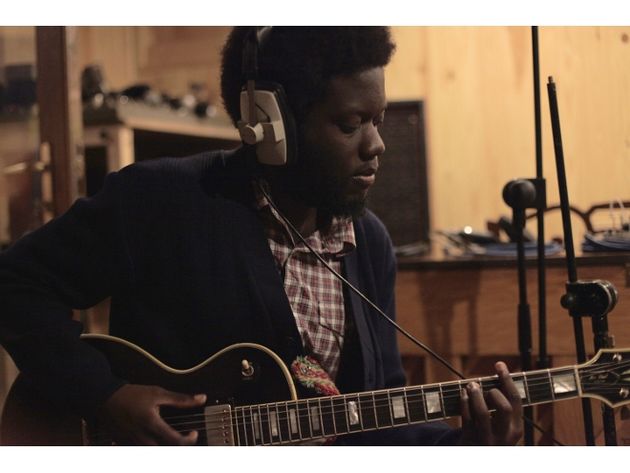 Michael playing a Gibson Les Paul Studio