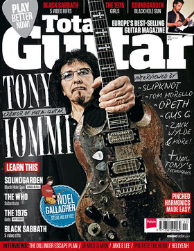 Total Guitar 250 on sale now: Tony Iommi interviewed by famous guitarists