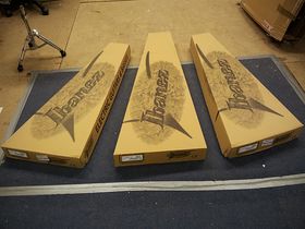 In pictures: Ibanez Iron Label RG series guitars unboxed