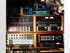 The pre-amps Some of the myriad preamps and rack-mounted effects Richard has collected over his 16 years with Rammstein, including the very desirable Neve 1081.