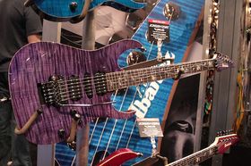 NAMM 2011: The Ibanez stand in pictures