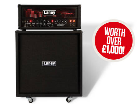 Win a laney ironheart half-stack worth over &pound;1,000!