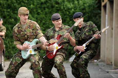 British Army Injured