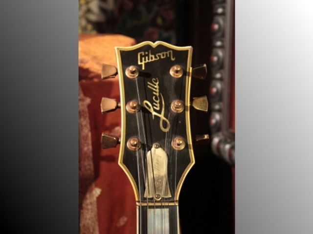 B.B. King's Gibson ES-355 Lucille headstock