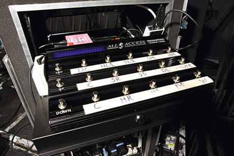 Herman li dragonforce effects pedals