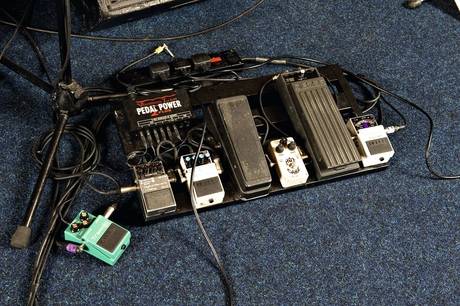 paul weller pedalboard