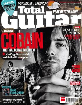 Total Guitar 253 on sale now: Kurt Cobain, the final guitar interview