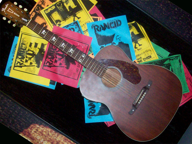 Fender Tim Armstrong's The Hellcat signature acoustic