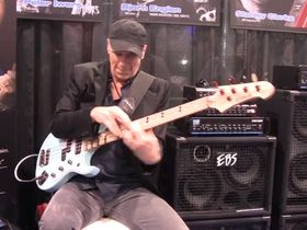 NAMM 2013 VIDEO: Billy Sheehan demonstrates his EBS Signature Drive pedal