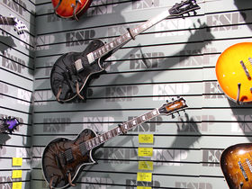NAMM 2014: ESP stand in pictures