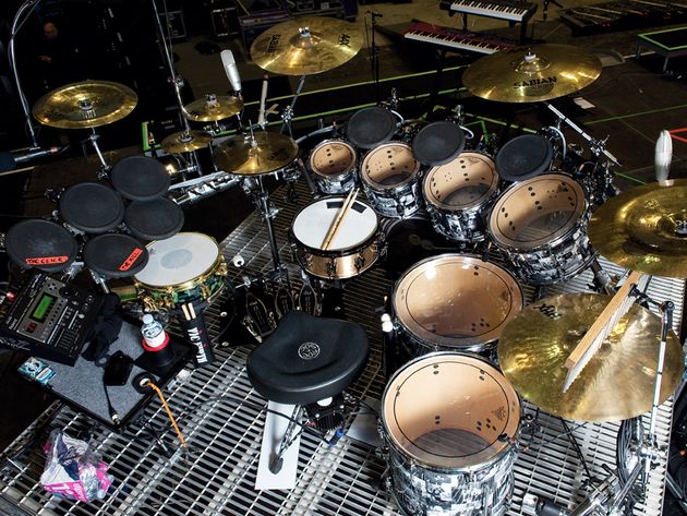 Thirty Seconds To Mars' drum setup in pictures | The kit | Drum News ...