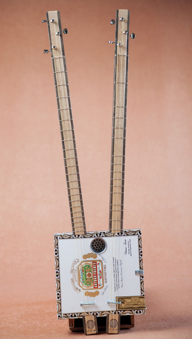 Cigar box guitars: a photo gallery of homemade greatness | Double neck ...