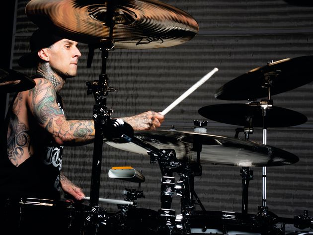 Travis Barker's Transplants drum setup in pictures | Cymbals | Drum ...